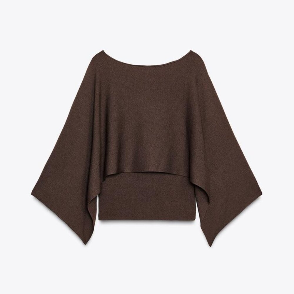 ZARA | Cape Knit Jumper